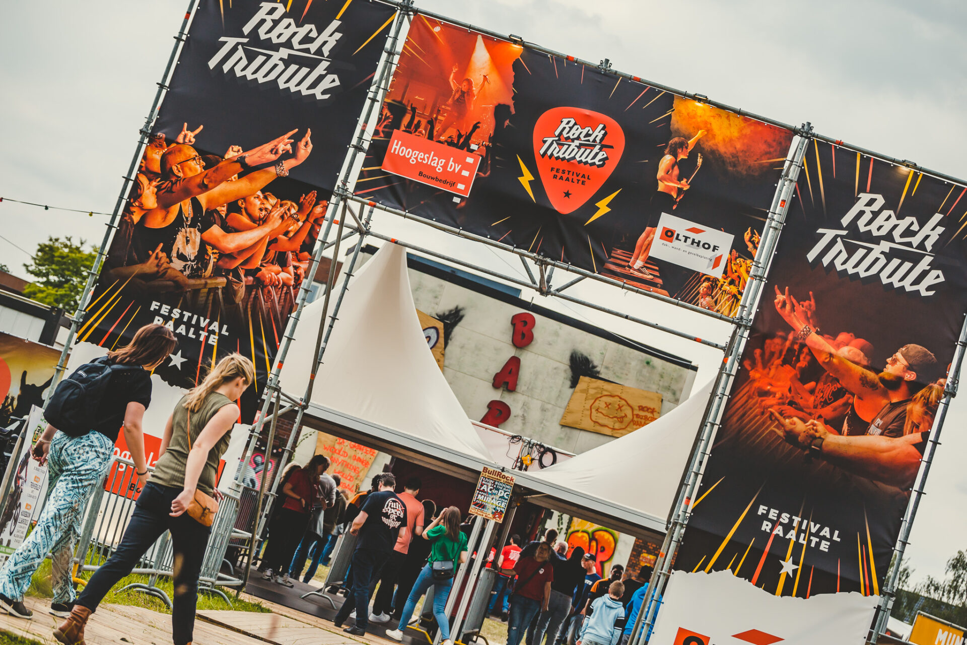 Toegangspoort Rock tribute Raalte