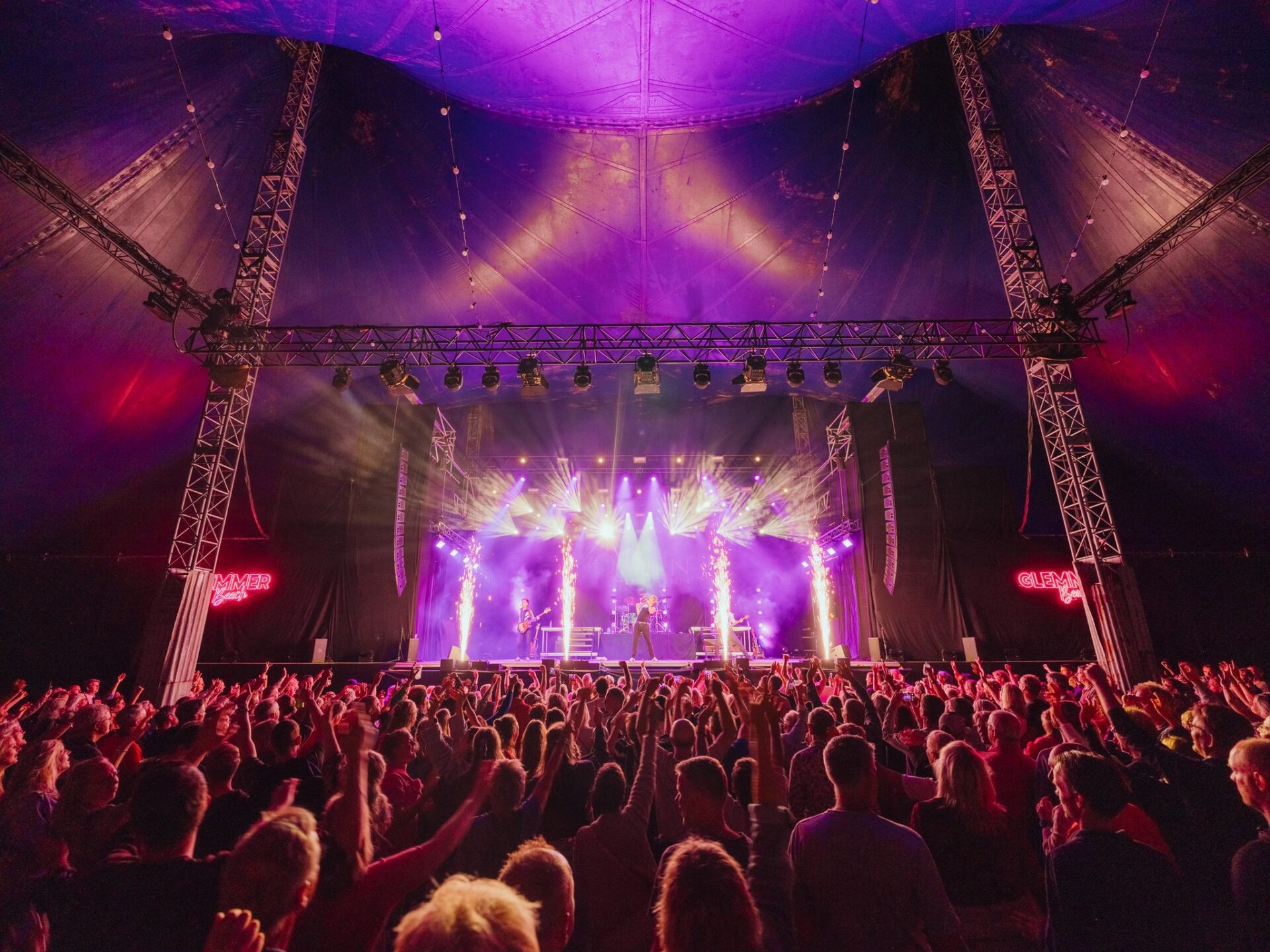 Mainstage Glemmer beach