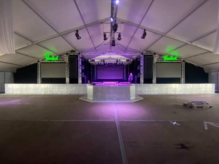 Stage barriers