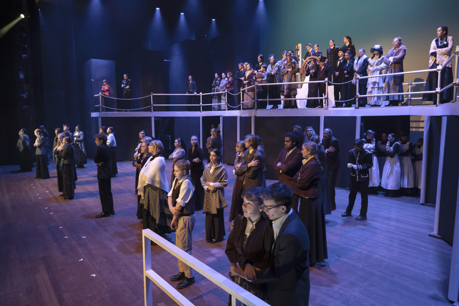 Layher constructie voor theater show